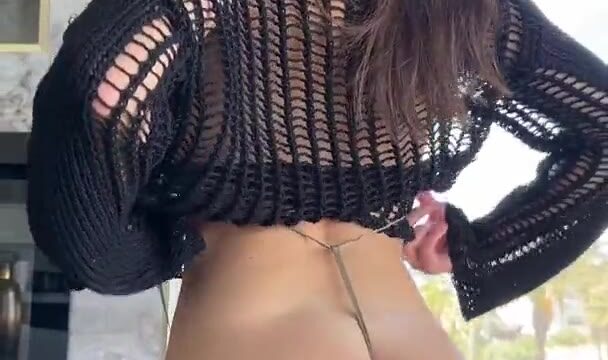 Natalie Roush Nude Kitty Sexy G-String Onlyfans Video Leaked