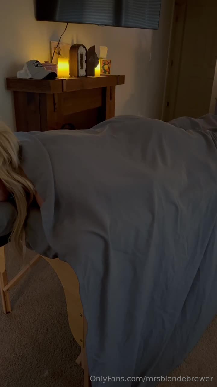 Theblondebrewer Aka Mrsblondebrewer BG Massage Video Full HD