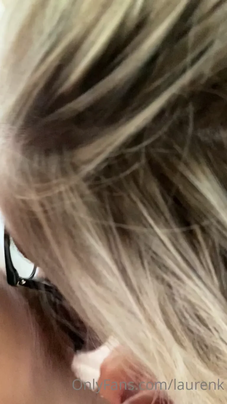 Laurenk pov facial blowjob video